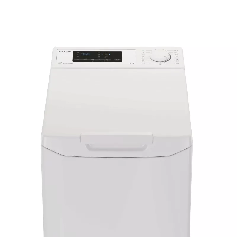 Candy TCA063D3-S práčka s horným plnením 6 kg 1000 ot/min biela