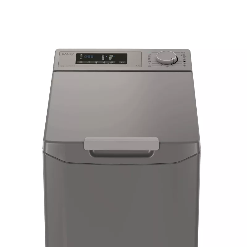 Candy TCA283DR2-S práčka s horným plnením 8 kg 1200 ot/min antracitová
