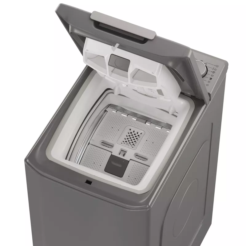 Candy TCA283DR2-S práčka s horným plnením 8 kg 1200 ot/min antracitová