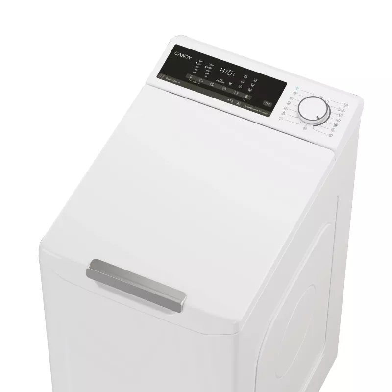 Candy TCA264TM5-S práčka s horným plnením 6 kg 1200 ot/min biela