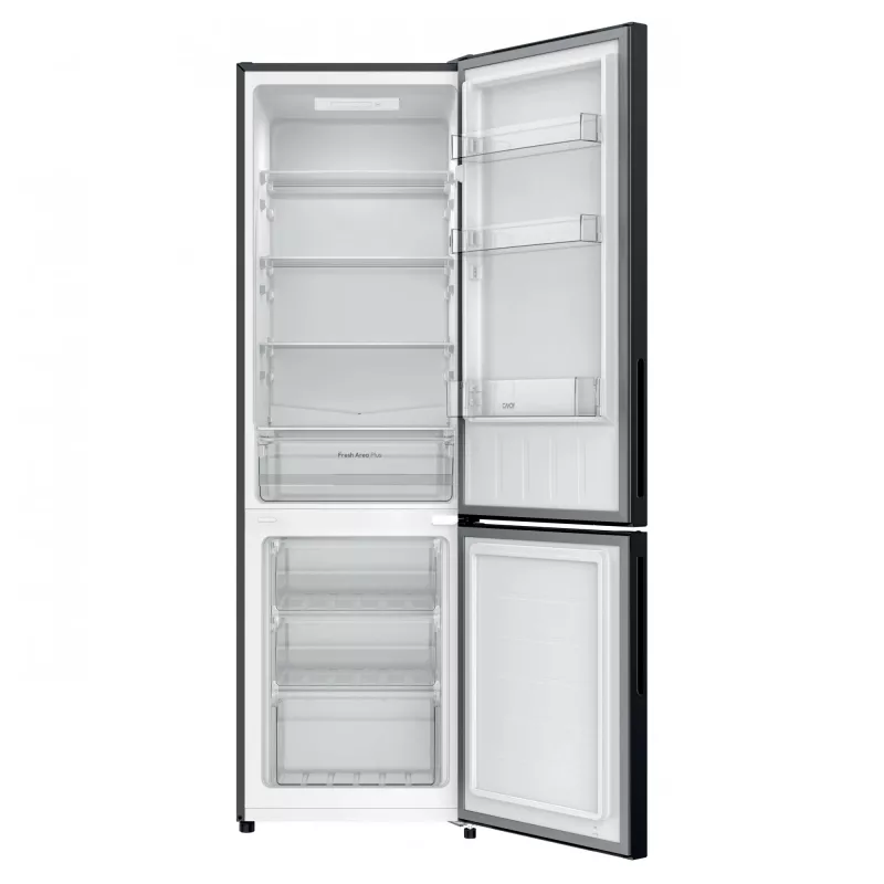 Candy City Combi CCG3L517EB voľne stojaca 262 L čierna