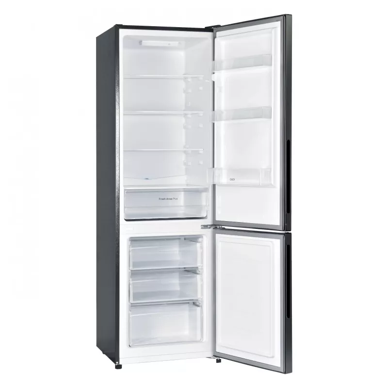 Candy City Combi CCG3L517EB voľne stojaca 262 L čierna