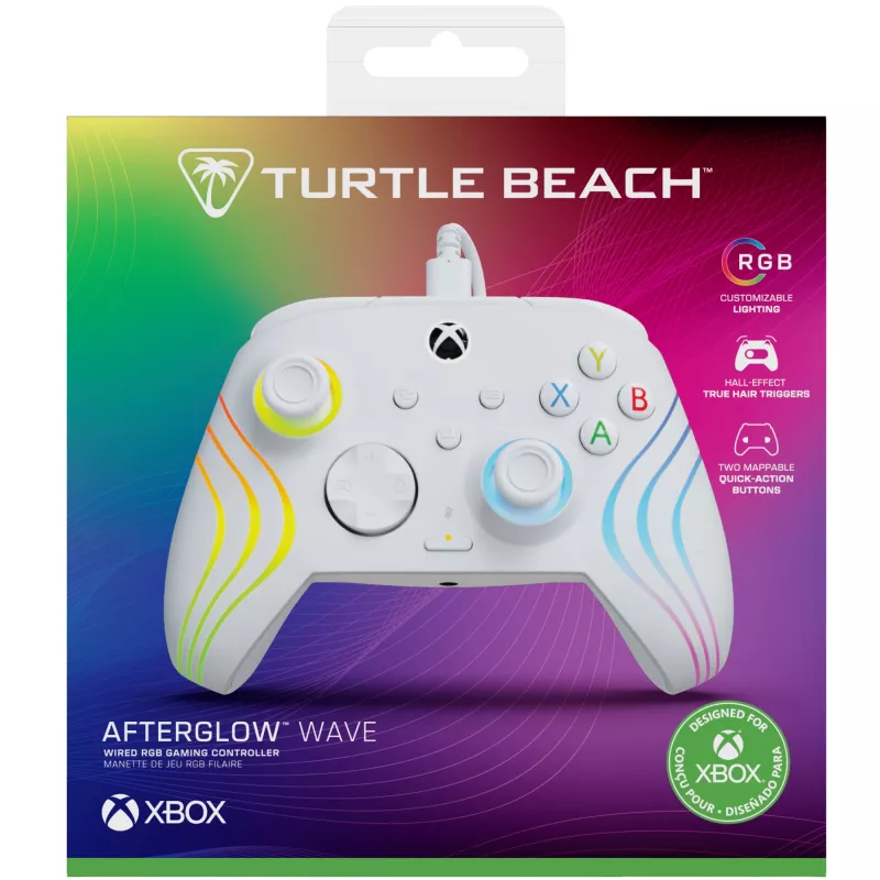 Gamepad Turtle Beach Afterglow Wave biela USB PC Xbox Series S X