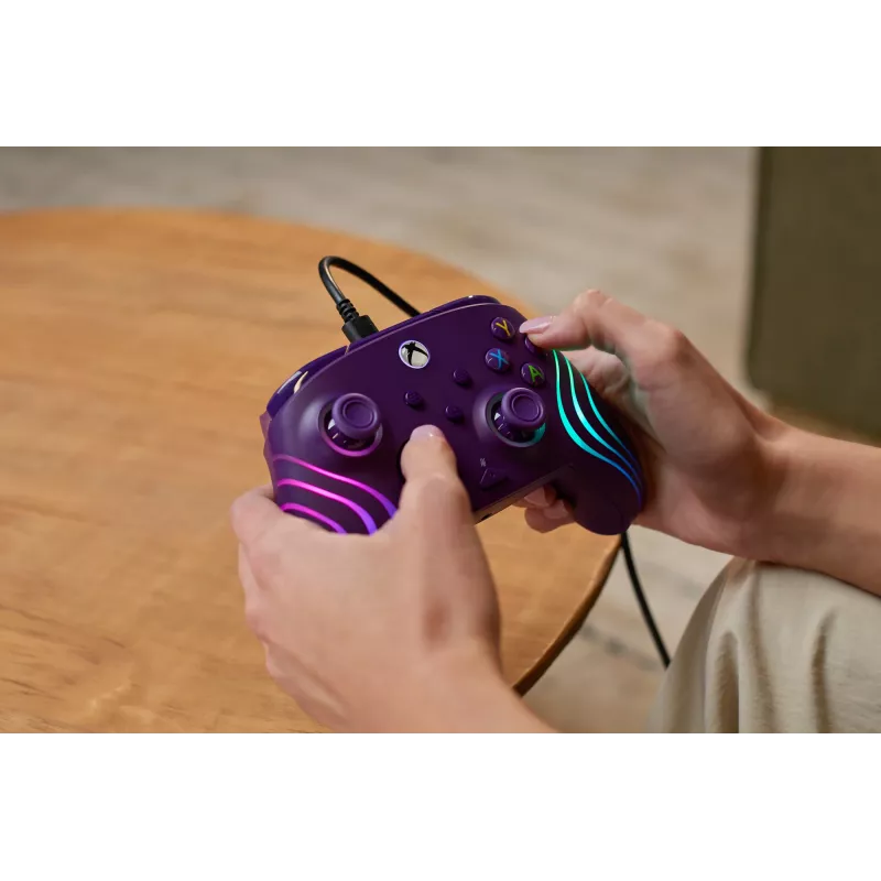 Gamepad Turtle Beach Afterglow Wave fialová USB PC Xbox Series X