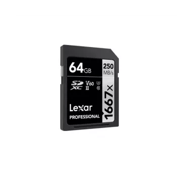 Flash pamäť Lexar 64GB UHS-II Class 10 LSD64GCB1667