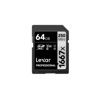 Flash pamäť Lexar 64GB UHS-II Class 10 LSD64GCB1667