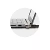 Zámok na notebook Kensington štíhly resetovateľná kombinácia K60628WW