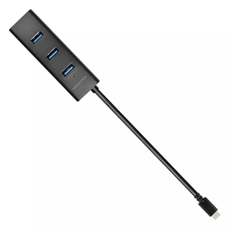 Axagon HUE-S2C rozbočovač USB 3.2 Gen 1 (3.1 Gen 1) Type-A 5000 Mbit/s čierny