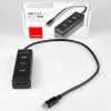 Axagon HUE-S2C rozbočovač USB 3.2 Gen 1 (3.1 Gen 1) Type-A 5000 Mbit/s čierny
