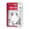 Axagon dátový a nabíjací kábel USB 2.0 dĺžka 1,1 m. 3A. čierny špirálový. USB kábel USB A USB C