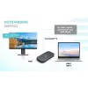 i-tec Thunderbolt 3/USB-C Dual-4K dokovacia stanica + kábel USB-C na DisplayPort (1,5 m) + napájanie 60 W