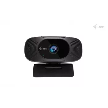Webkamera i-tec SOLOMON 300 4K, USB, 3840×2160, 8,29 MP, držiak na klip, čierna