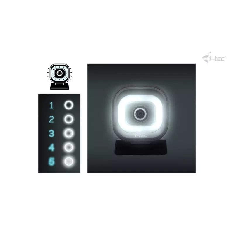 Webkamera ITEC i-tec SOLOMON 700 STREAM 4K s 3840x2160@60fps, 8,29 MP, USB-C, závit na statív 1/4 palca