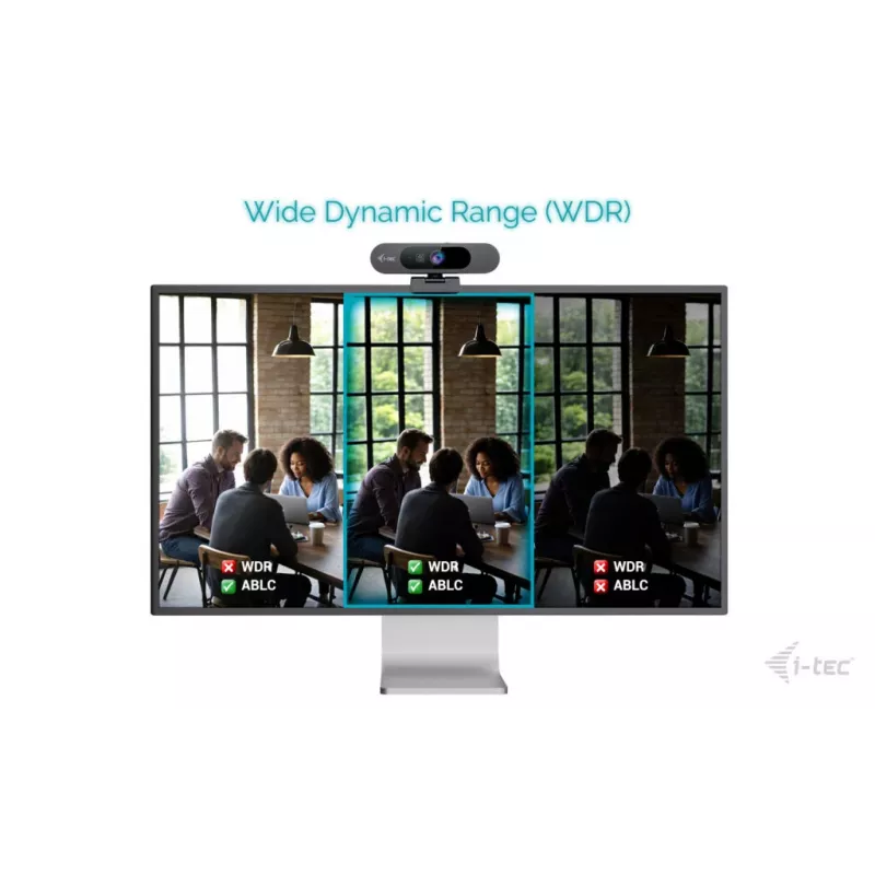 Webkamera ITEC SOLOMON PRO 900 4K, 3840×2160, 8,29 MP, USB, držiak na klip, čierna