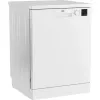 Voľne stojaca umývačka riadu BEKO DVN05320W — šírka 60 cm, 13 jedálenských súprav, 49 dB, 5 programov, energetická trieda E