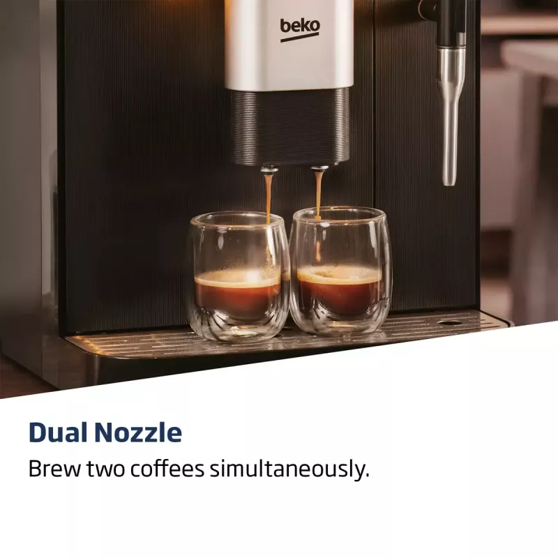 Beko CEG7302B CaffeExperto kávovar s parnou tryskou