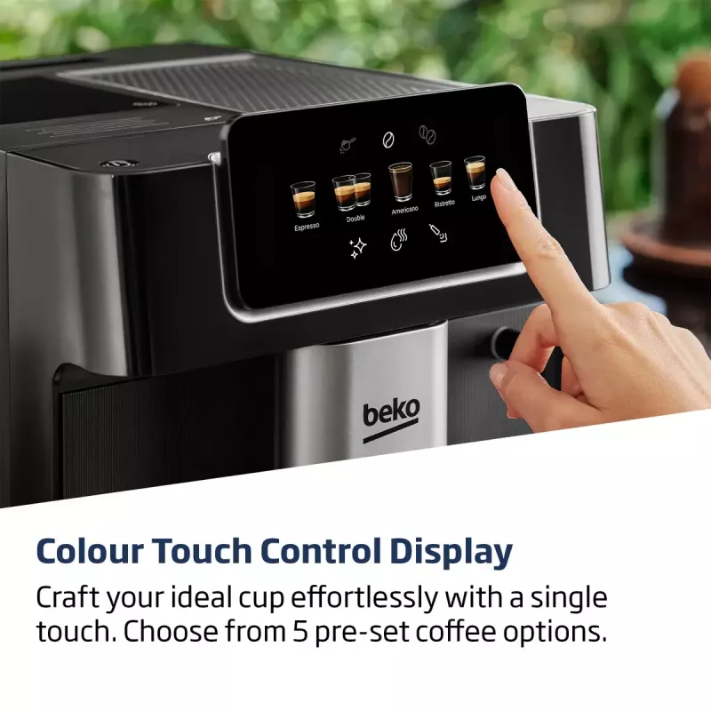 Beko CEG7302B CaffeExperto kávovar s parnou tryskou