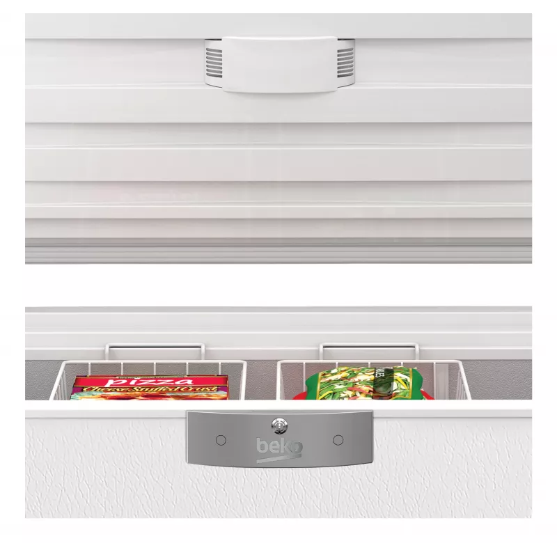 Beko HSM22340 mraznička truhlicová mraznička voľne stojaca 230 l biela