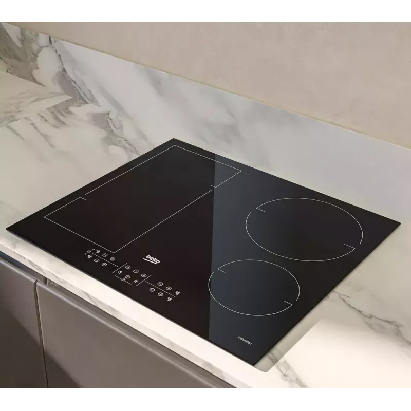 Beko HII64401QT čierna vstavaná 60 cm indukčná varná doska 4 zóny