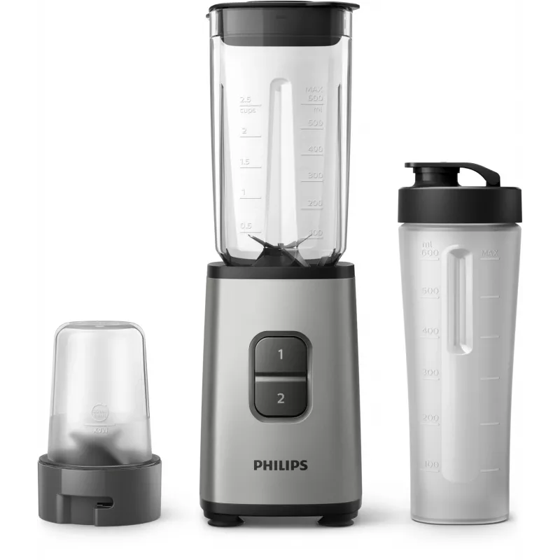 Philips Daily Collection HR2604/80 mixér 1 l stolový mixér 350 W čierny, nerezová oceľ