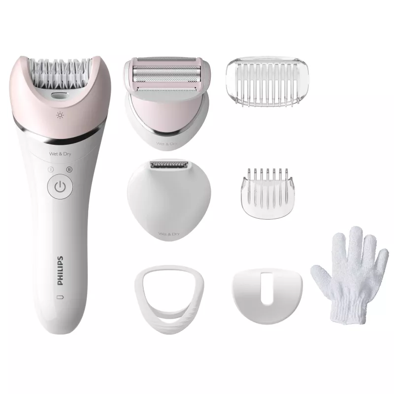 Philips epilátor Series 8000 BRE721/00 mokrý a suchý epilátor