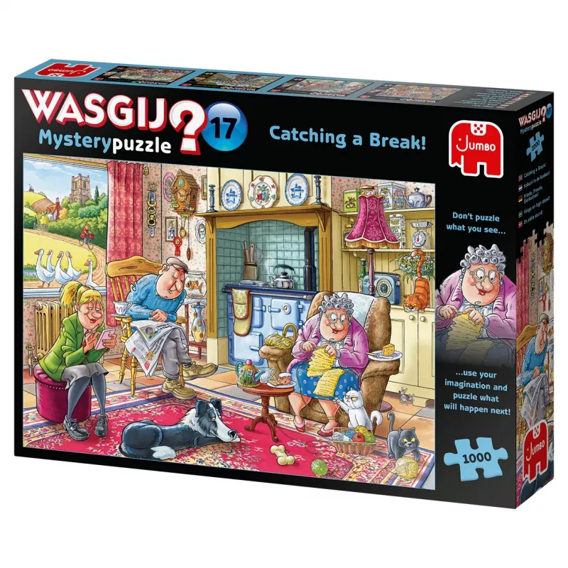 Wasgij Mystery 17 1000 dielikov Jumbo Comics puzzle