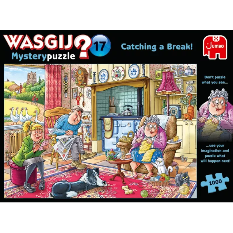 Wasgij Mystery 17 1000 dielikov Jumbo Comics puzzle