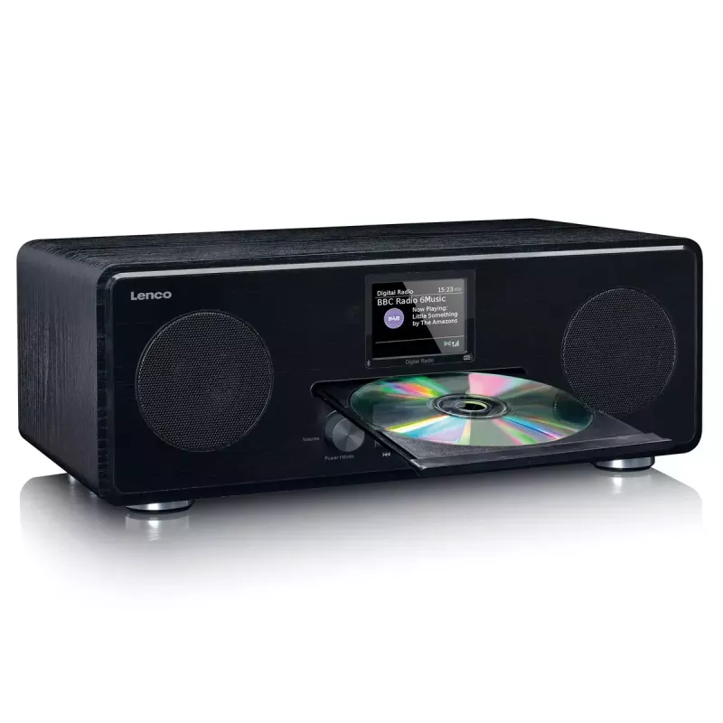 Internetové rádio Lenco DAR-061 analógové a digitálne DAB+ FM 20W