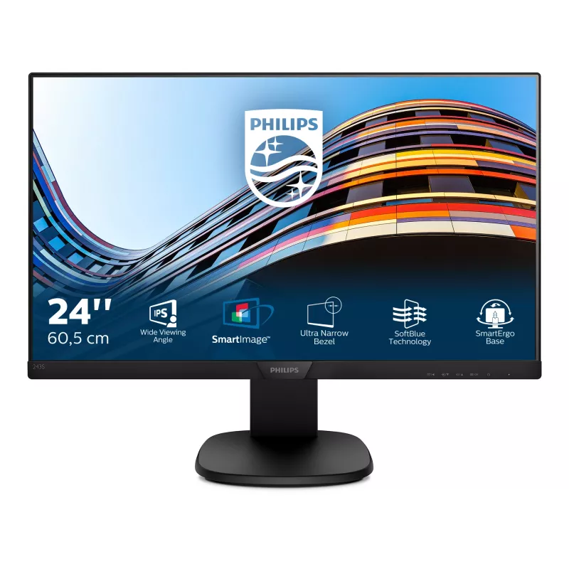 Philips S Line LCD monitor s technológiou SoftBlue 243S7EHMB/00