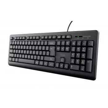 Trust TK-150 klávesnica univerzálna USB QWERTY čierna