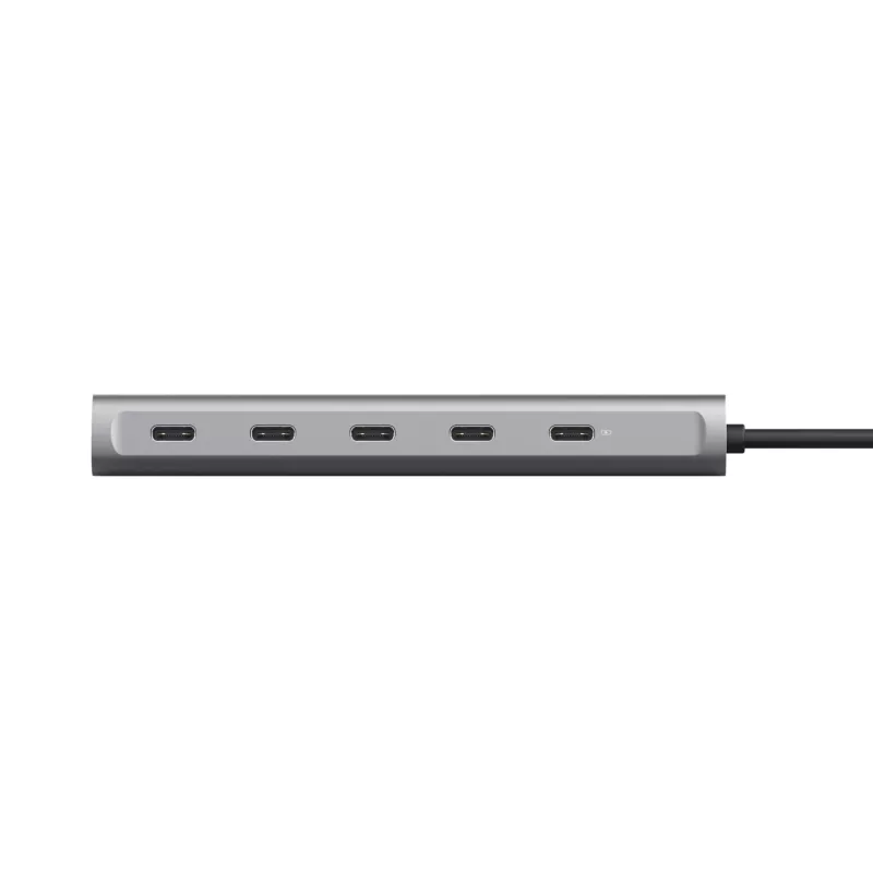 Trust Halyx USB 3.2 Gen 1 (3.1 Gen 1) Type-C strieborná
