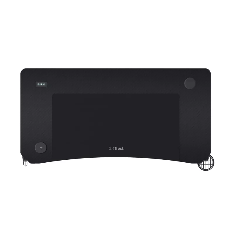 Stôl Trust GXT 710 Luminus Pro čierny obdĺžnikový ABS/PC 1200x600x740mm