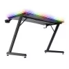 Stôl Trust GXT 710 Luminus Pro čierny obdĺžnikový ABS/PC 1200x600x740mm
