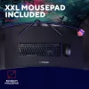 Stôl Trust GXT 710 Luminus Pro čierny obdĺžnikový ABS/PC 1200x600x740mm