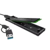 Puzdro na SSD TRUST 25806 čierne pre M.2, jednodiskové, do 4 TB, USB Type-C 10 Gbit/s (USB 3.2 Gen 2)