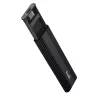 Puzdro na SSD TRUST 25806 čierne pre M.2, jednodiskové, do 4 TB, USB Type-C 10 Gbit/s (USB 3.2 Gen 2)