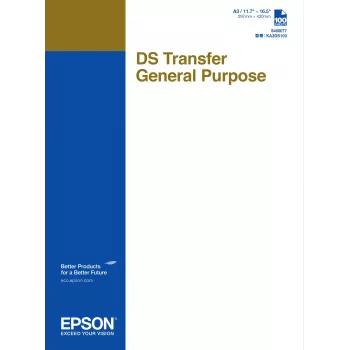 Transferový papier Epson C13S400077 pre atramentovú tlač, A3 (297×420 mm), 100 listov, 87 g/m²
