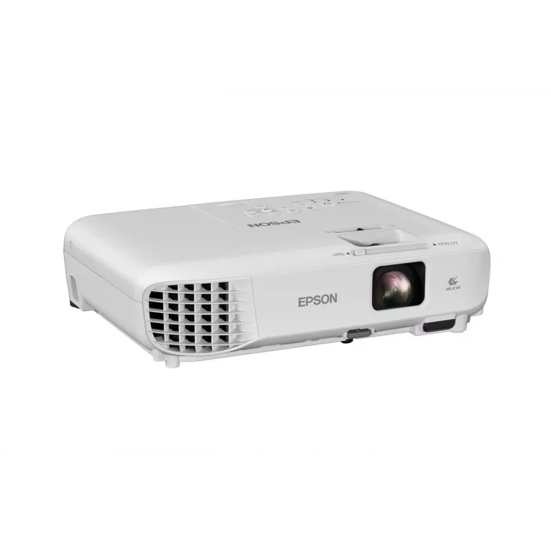 Epson EB-W06 projektor so štandardným throw 3700 ANSI lúmenov 3LCD WXGA (1280x800) biely