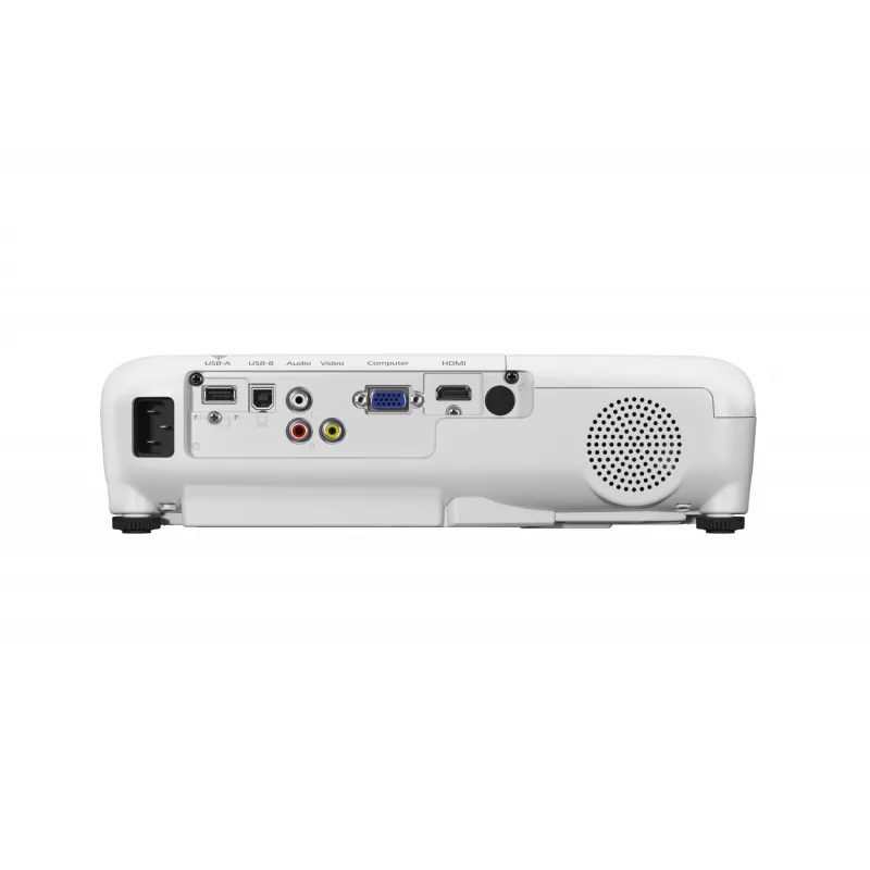 Epson EB-W06 projektor so štandardným throw 3700 ANSI lúmenov 3LCD WXGA (1280x800) biely