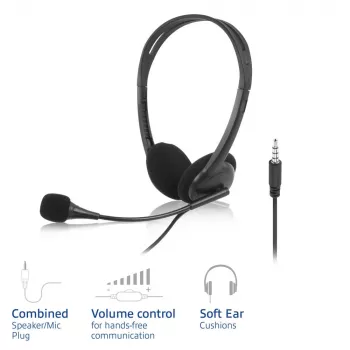 ACT headset so 3,5-mm audio konektorom