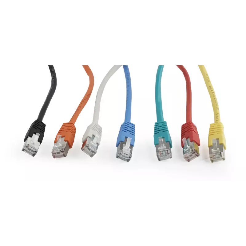 Gembird PP22-3M prepojovací kábel Cat.5e FTP, RJ-45, 3 m, sivý