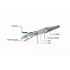 Gembird PP22-3M prepojovací kábel Cat.5e FTP, RJ-45, 3 m, sivý