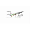 Sieťový kábel Gembird PP6-30M RJ-45 Cat6 30m sivý