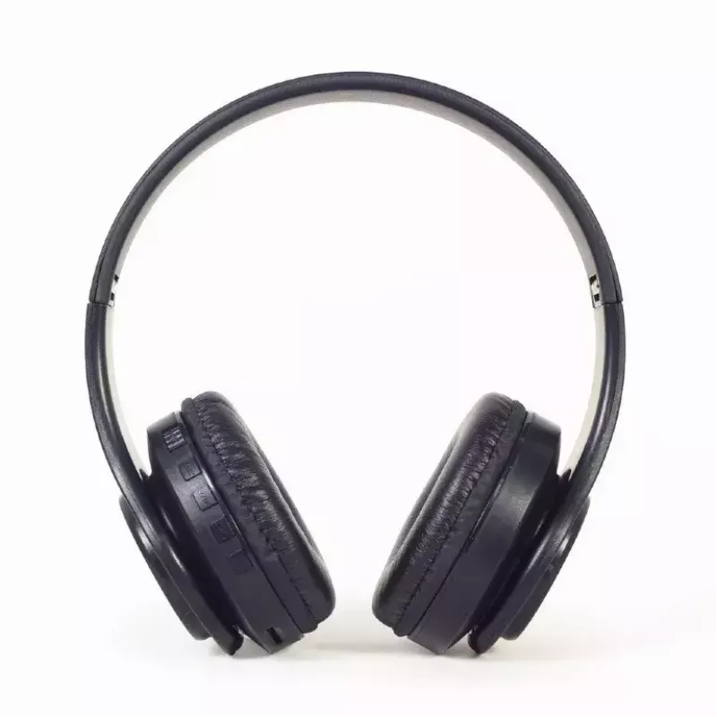 Káblový & bezdrôtový headset GEMBIRD BHP-LED-01, supra-aural, hlavový most, čierny, 0,3 m kábel, 150 g