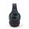 Káblový & bezdrôtový headset GEMBIRD BHP-LED-01, supra-aural, hlavový most, čierny, 0,3 m kábel, 150 g