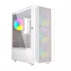 Počítačová skriňa Fornax 4000 ARGB, ATX, biela