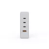 Prenosná 140W GaN cestovná nabíjačka Xtorm XVC2140 s 3× USB-C-PD konektormi a 2 m USB-C káblom, biela
