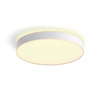 Philips Hue White ambience Enrave extra veľké stropné svietidlo, smart stropné svietidlo, Bluetooth, biela, LED, kov, nevymeniteľné svetelné zdroje