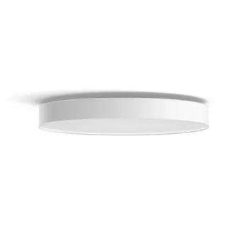 Philips Hue White ambience Enrave extra veľké stropné svietidlo, smart stropné svietidlo, Bluetooth, biela, LED, kov, nevymeniteľné svetelné zdroje