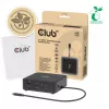 USB-C Quad DisplayLink dokovacia stanica CLUB 3D CSV-2542 — 2× DisplayPort 8K60Hz, 2× HDMI 4K60Hz, PD 100W, 2.5G Ethernet